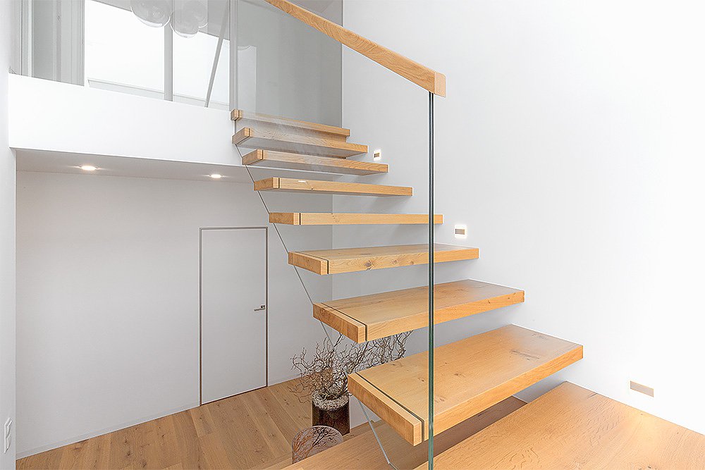 Moderne Stadtvilla - Treppen