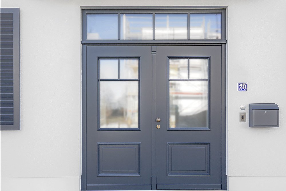 Stadtvilla im Landhausstil - Haustür